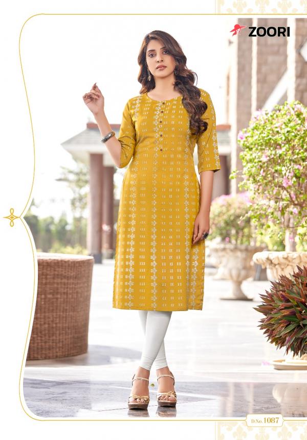 Zoori Akshara 15 Fancy Casual Wear Kurti